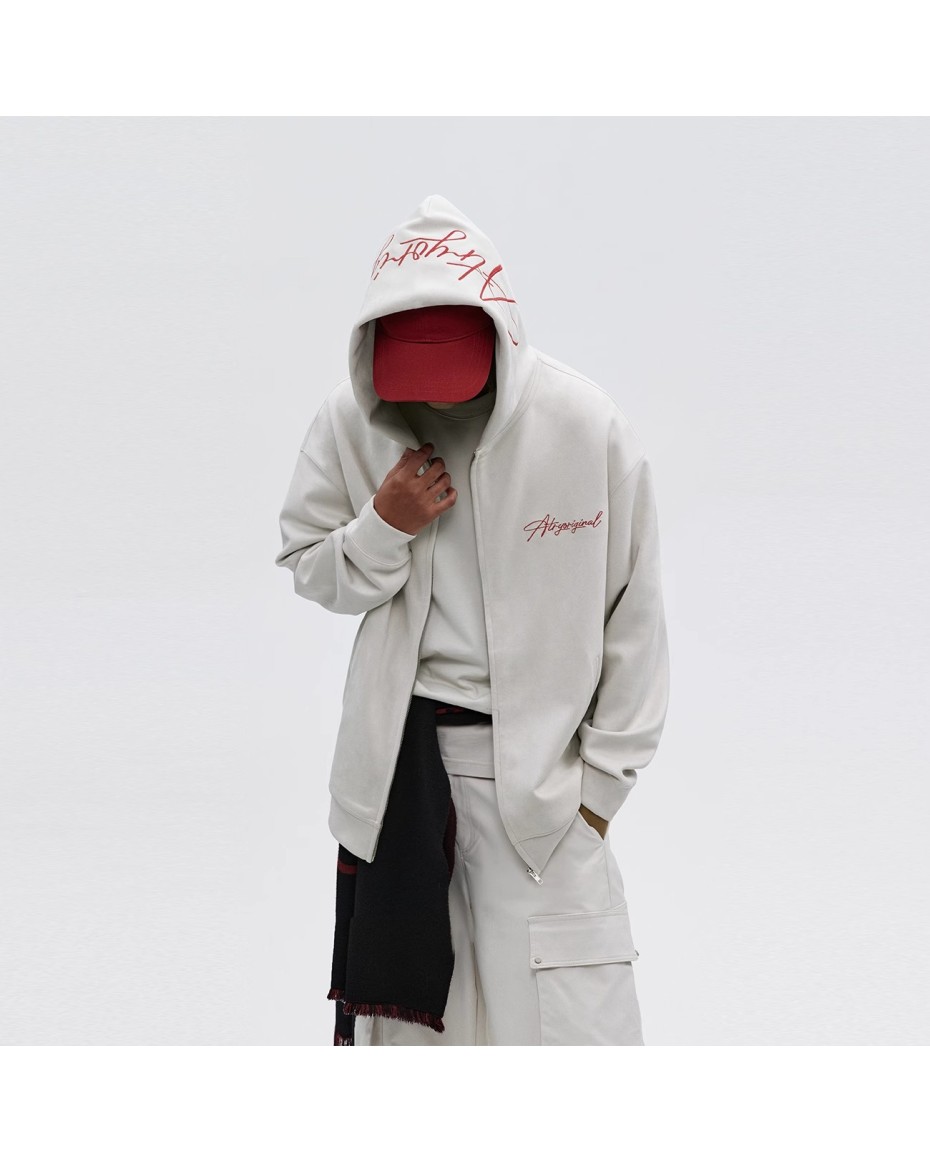 Hoodie with Zippered Pockets